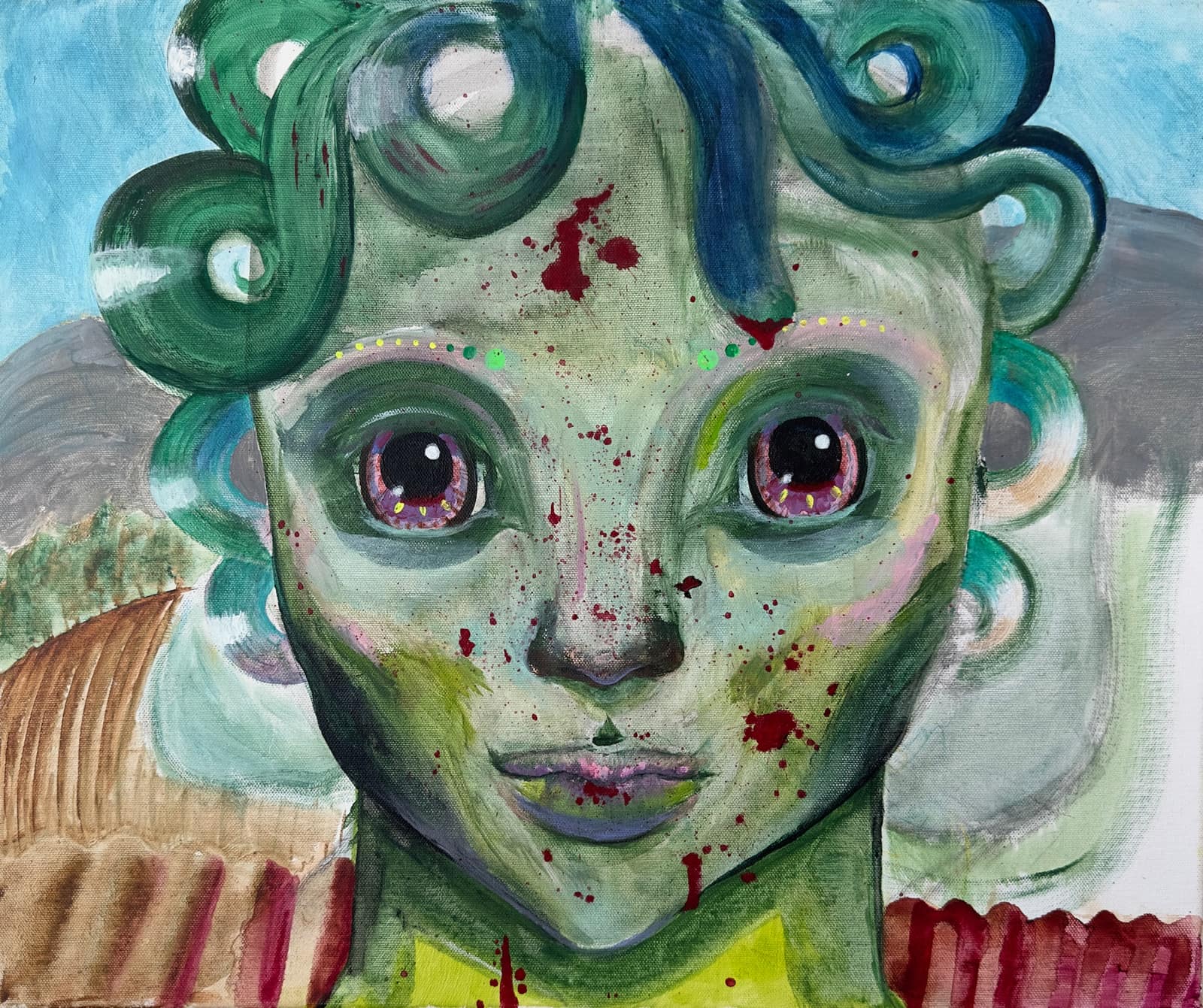Kain — tekstur og detaljer